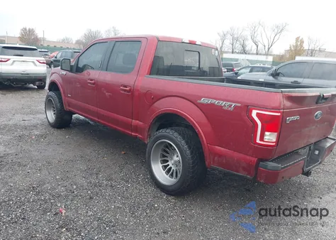 2015 Ford F-150 Xlt from USA, damaged, VIN 1FTEW1EG7FFC91697